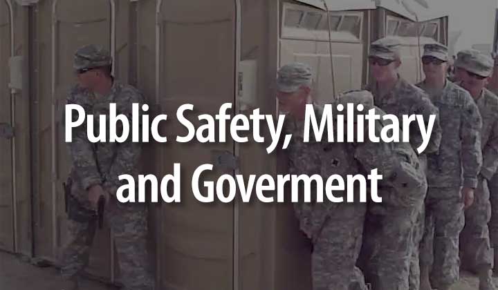 Public Safety, Government and Military